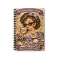 "I'm Choosing Kindness" Spiral Notebook — Sassy Coquette Ruled Journal