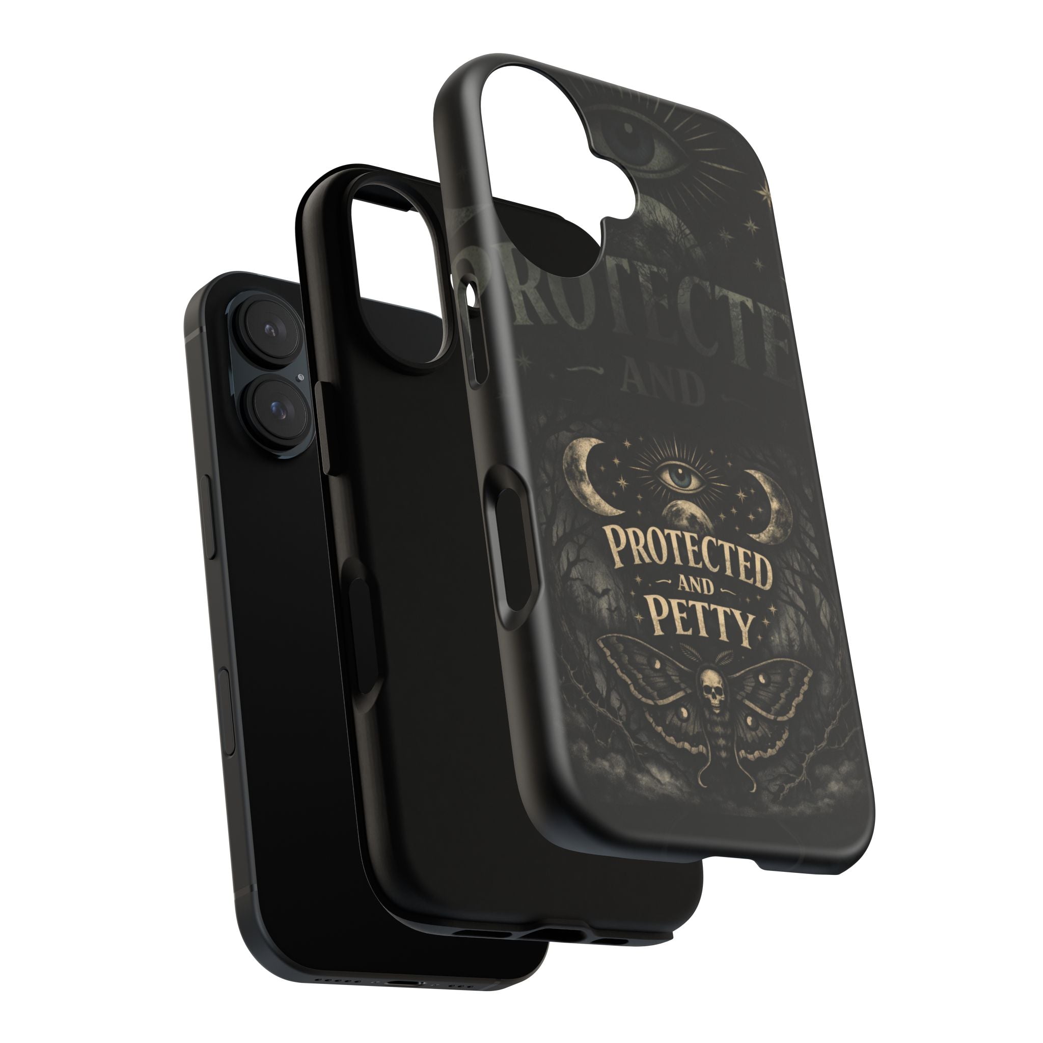 Phone Case — Gothic 'Protected and Petty' Tough Protective Cover