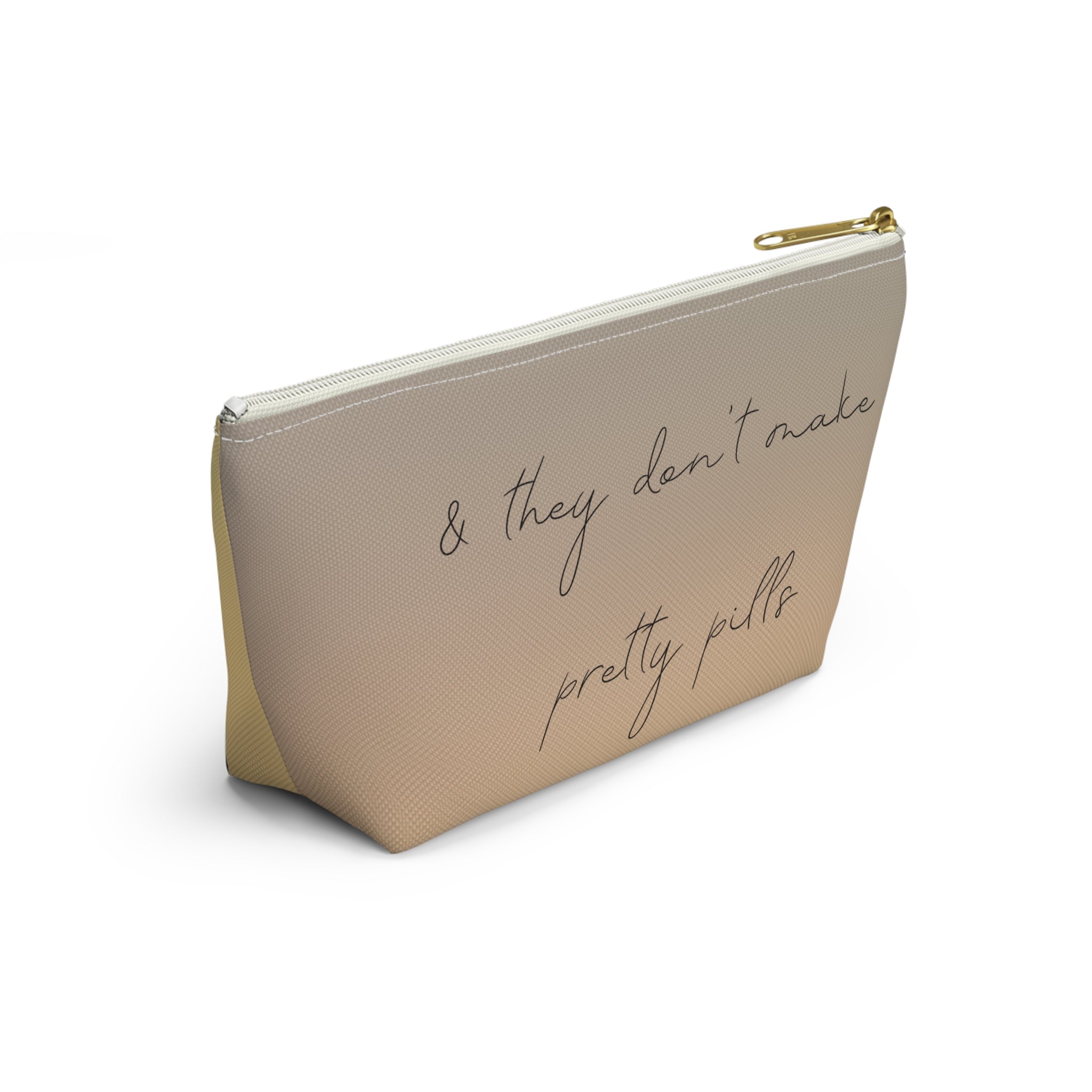 Accessory Pouch — Retro Pinup 'So What If I’m Crazy…You’re Ugly' Cosmetic Bag