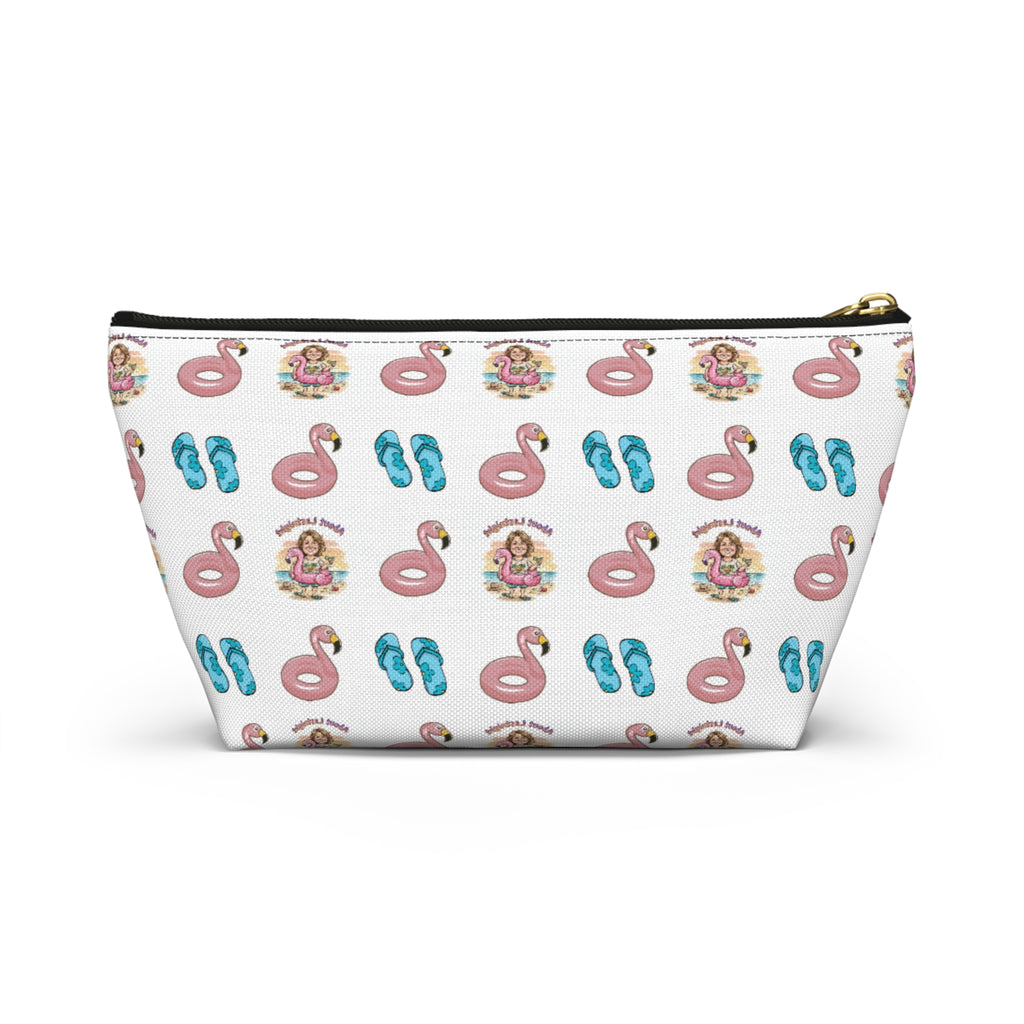 "About Lastnight" Accessory Pouch w T-bottom