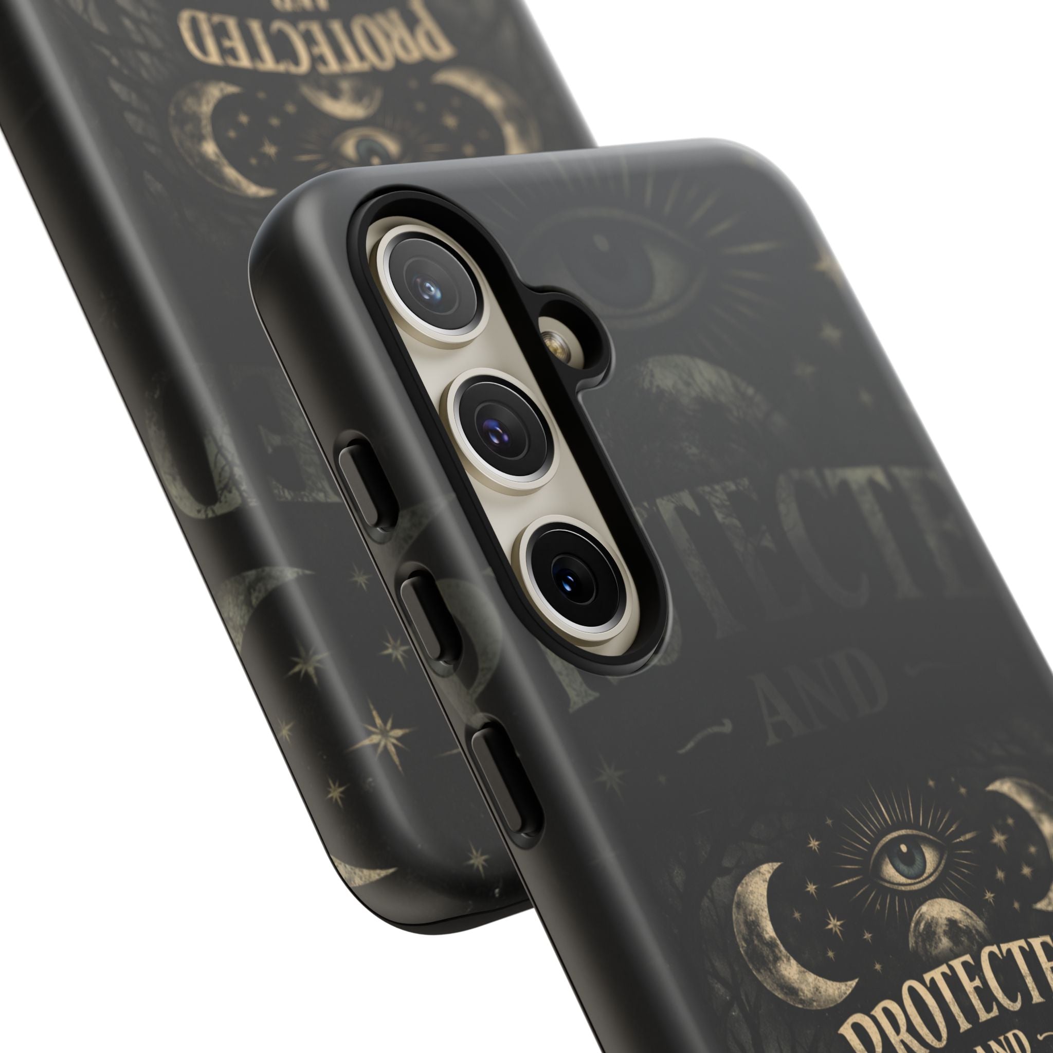 Phone Case — Gothic 'Protected and Petty' Tough Protective Cover