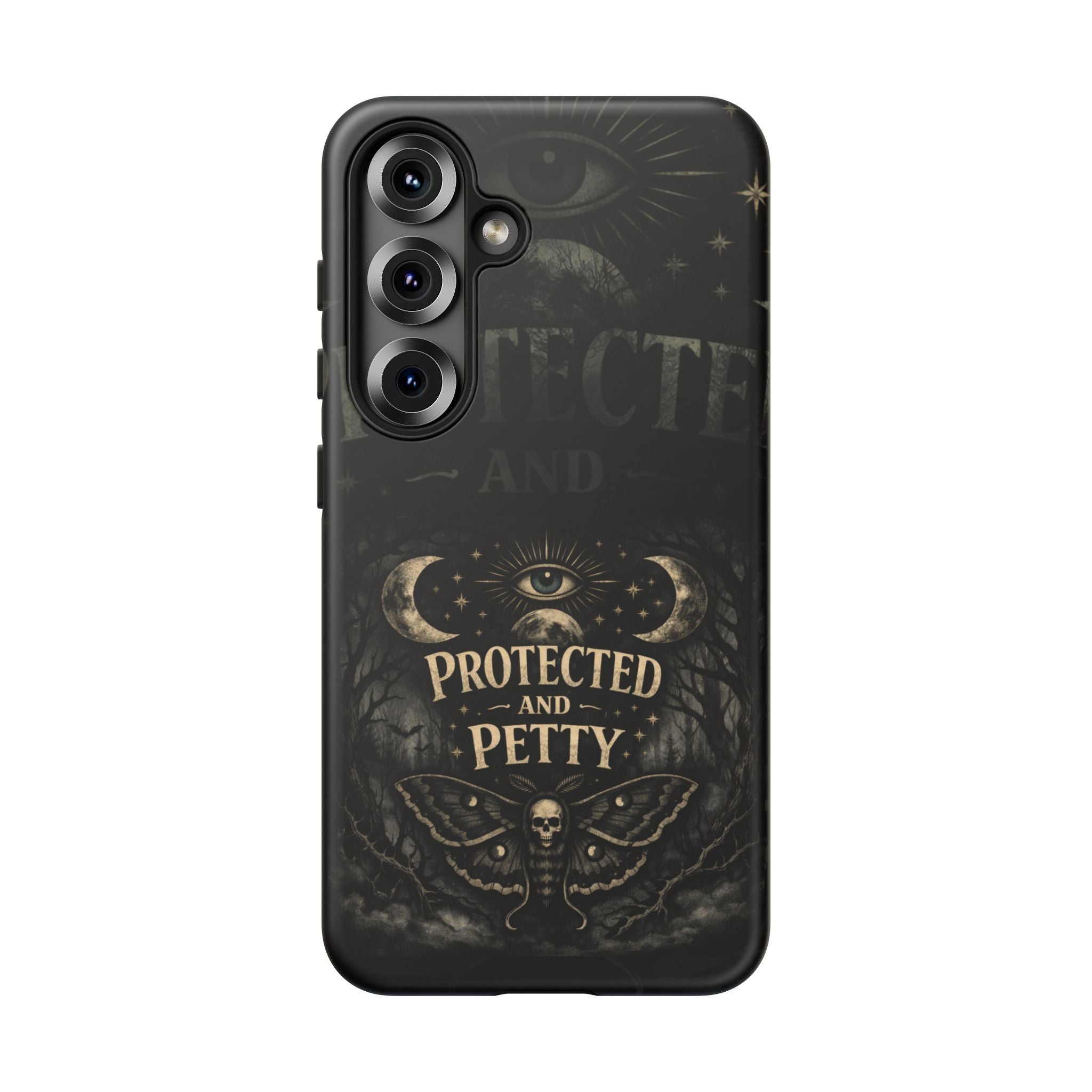 Phone Case — Gothic 'Protected and Petty' Tough Protective Cover