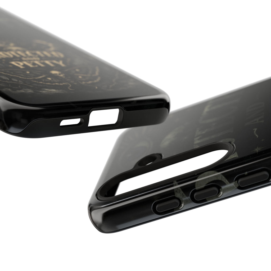 Phone Case — Gothic 'Protected and Petty' Tough Protective Cover