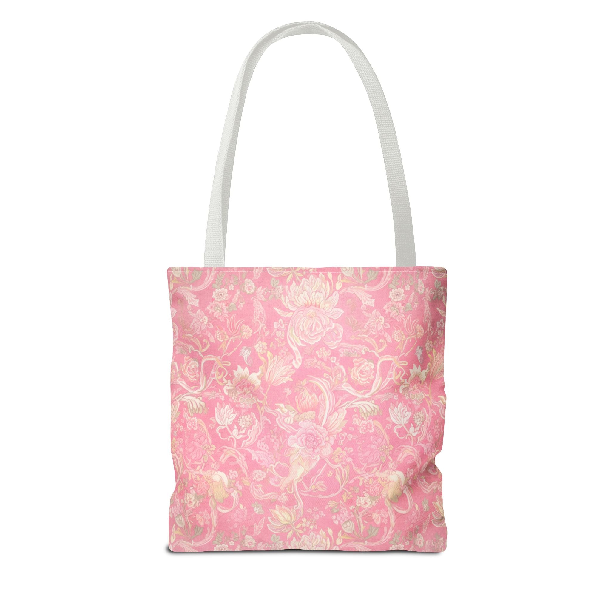 Charming Chaos Pink Tote Bag — "A Little Chaos, A Lot of Charm" All-Over-Print