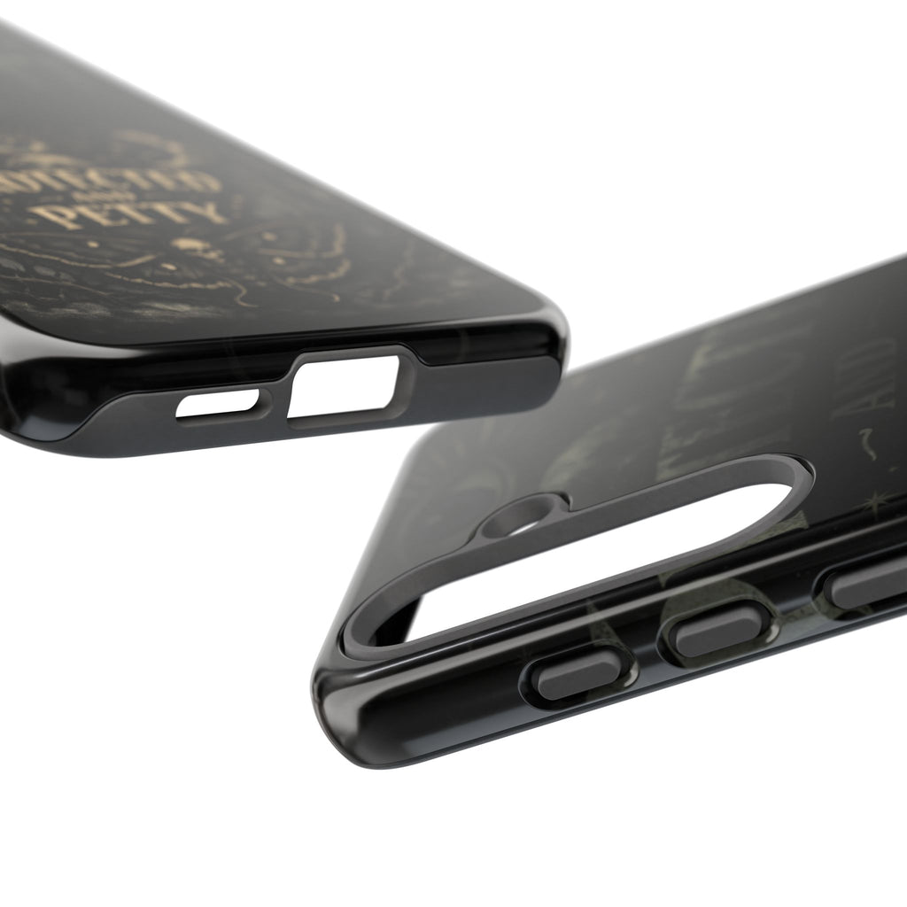 Phone Case — Gothic 'Protected and Petty' Tough Protective Cover