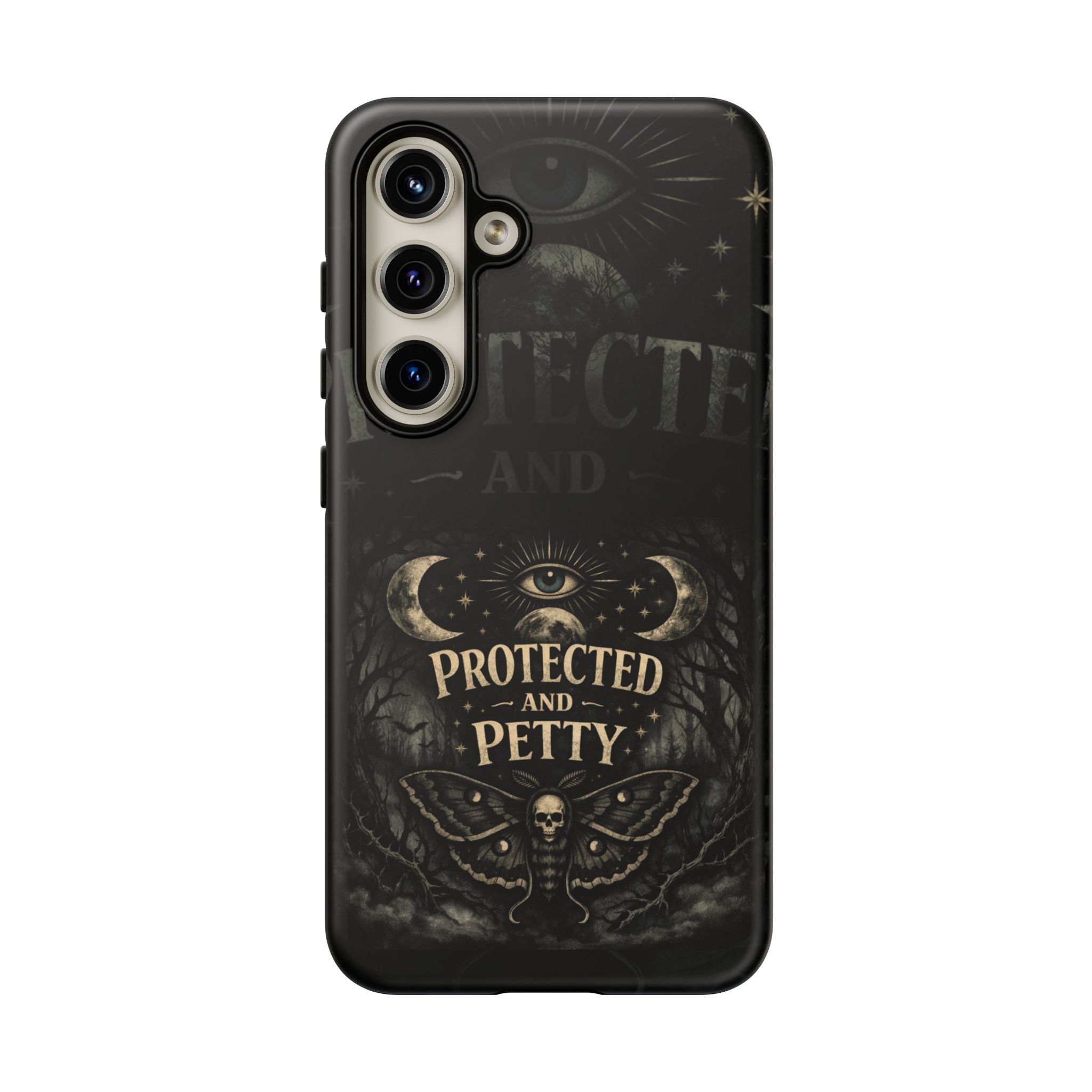 Phone Case — Gothic 'Protected and Petty' Tough Protective Cover