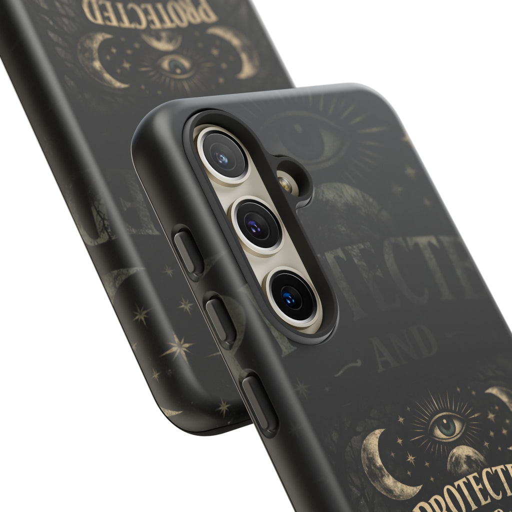 Phone Case — Gothic 'Protected and Petty' Tough Protective Cover