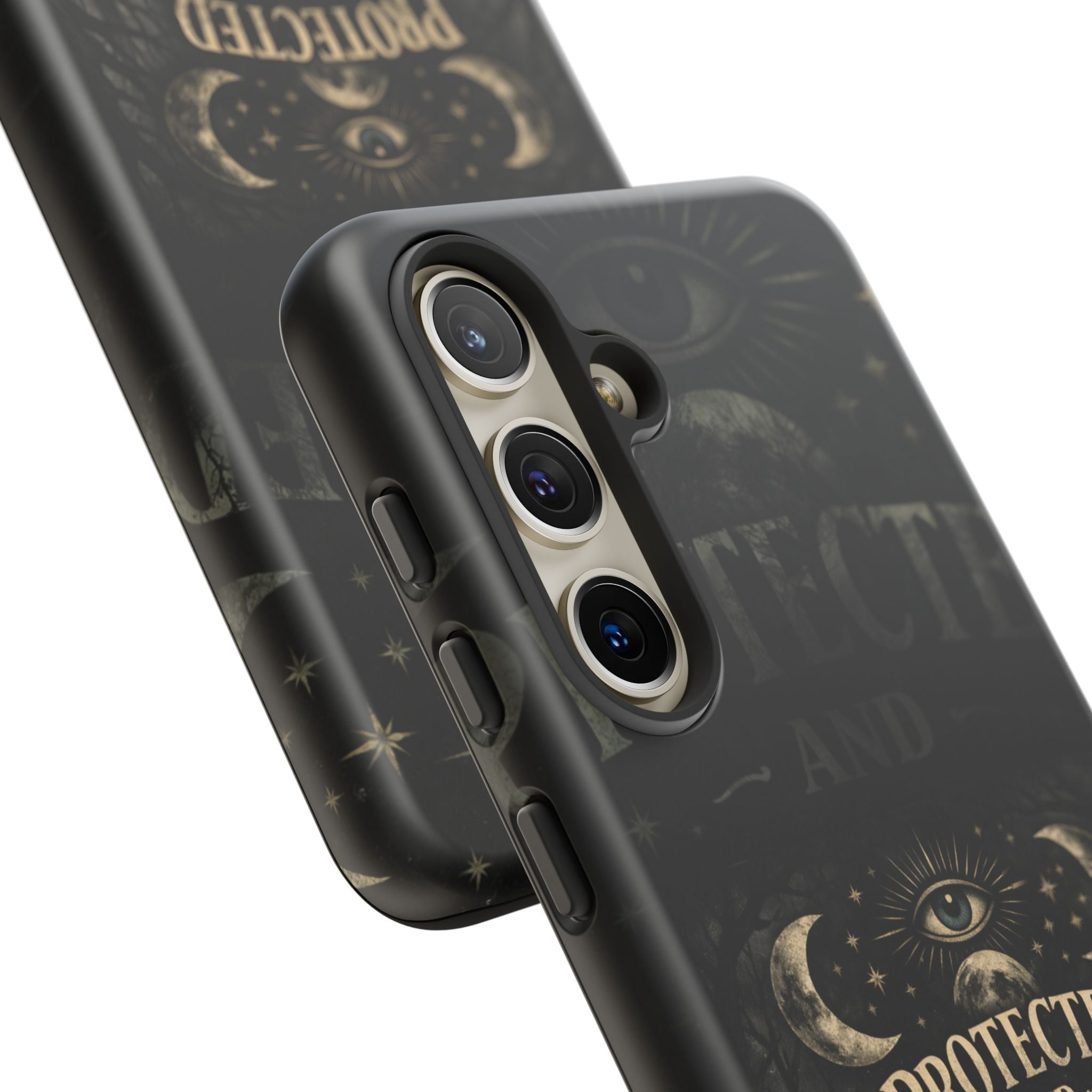 Phone Case — Gothic 'Protected and Petty' Tough Protective Cover