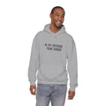 Hoodie — "In My Defense Your Honor I Was Born to Fuckin' Send It" Graphic Hoodie