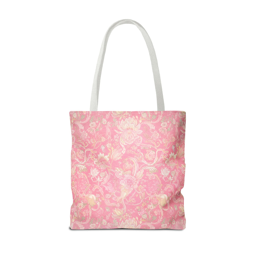 Charming Chaos Pink Tote Bag — "A Little Chaos, A Lot of Charm" All-Over-Print