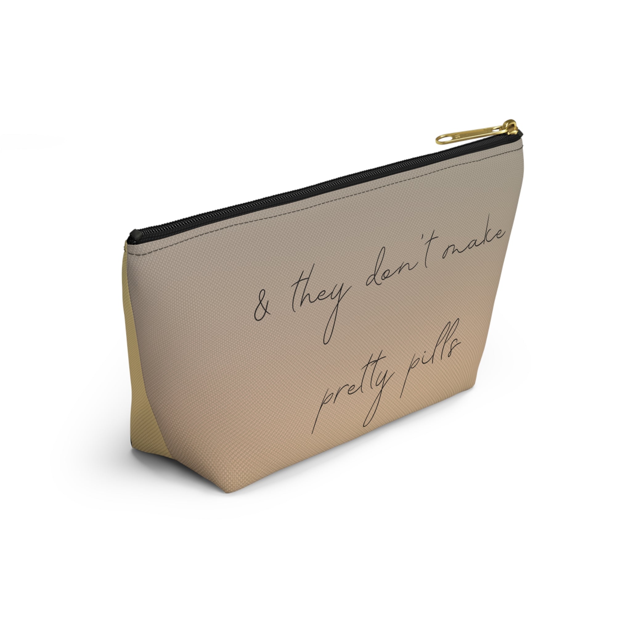 Accessory Pouch — Retro Pinup 'So What If I’m Crazy…You’re Ugly' Cosmetic Bag