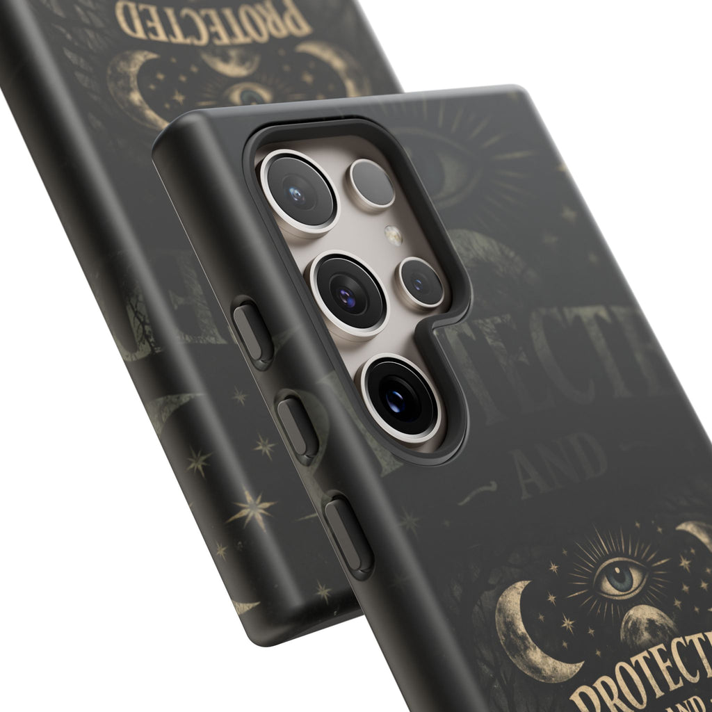 Phone Case — Gothic 'Protected and Petty' Tough Protective Cover