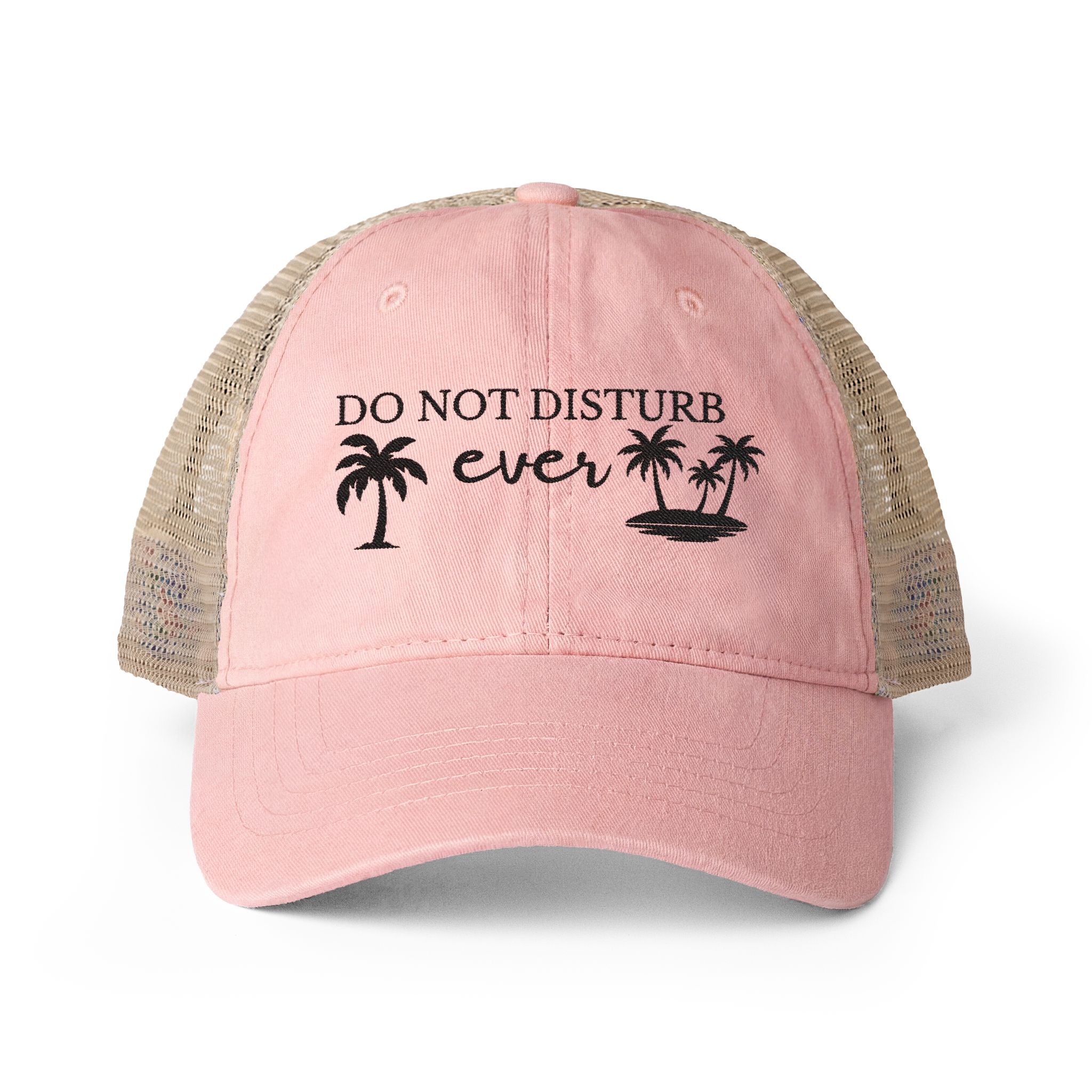 Women's Do Not Disturb Ever Washed Mesh-Back Cap