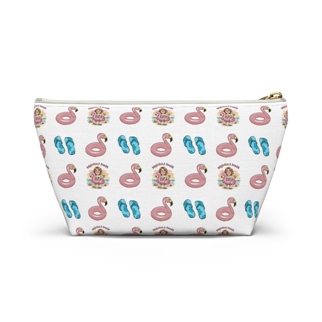 "About Lastnight" Accessory Pouch w T-bottom
