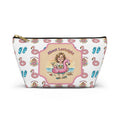 "About Lastnight" Accessory Pouch w T-bottom