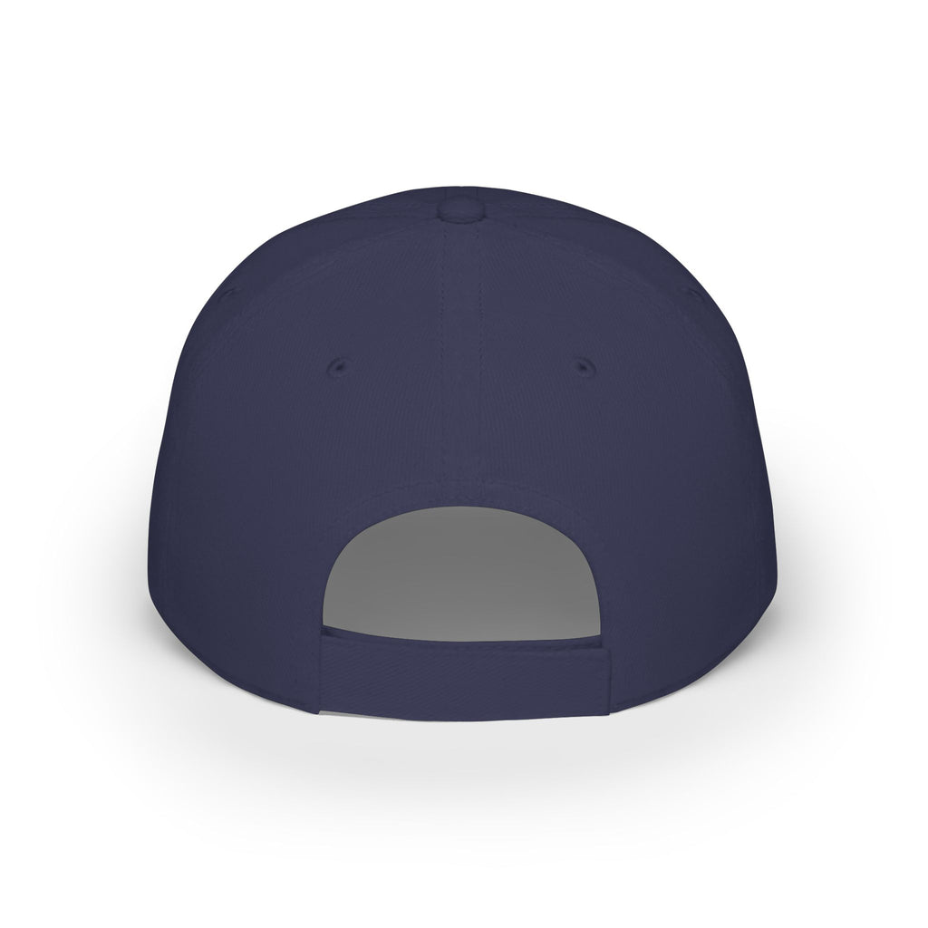 Baseball Cap - "In My Feral Forties" Floral Design with Raccoon & Possum Illustration