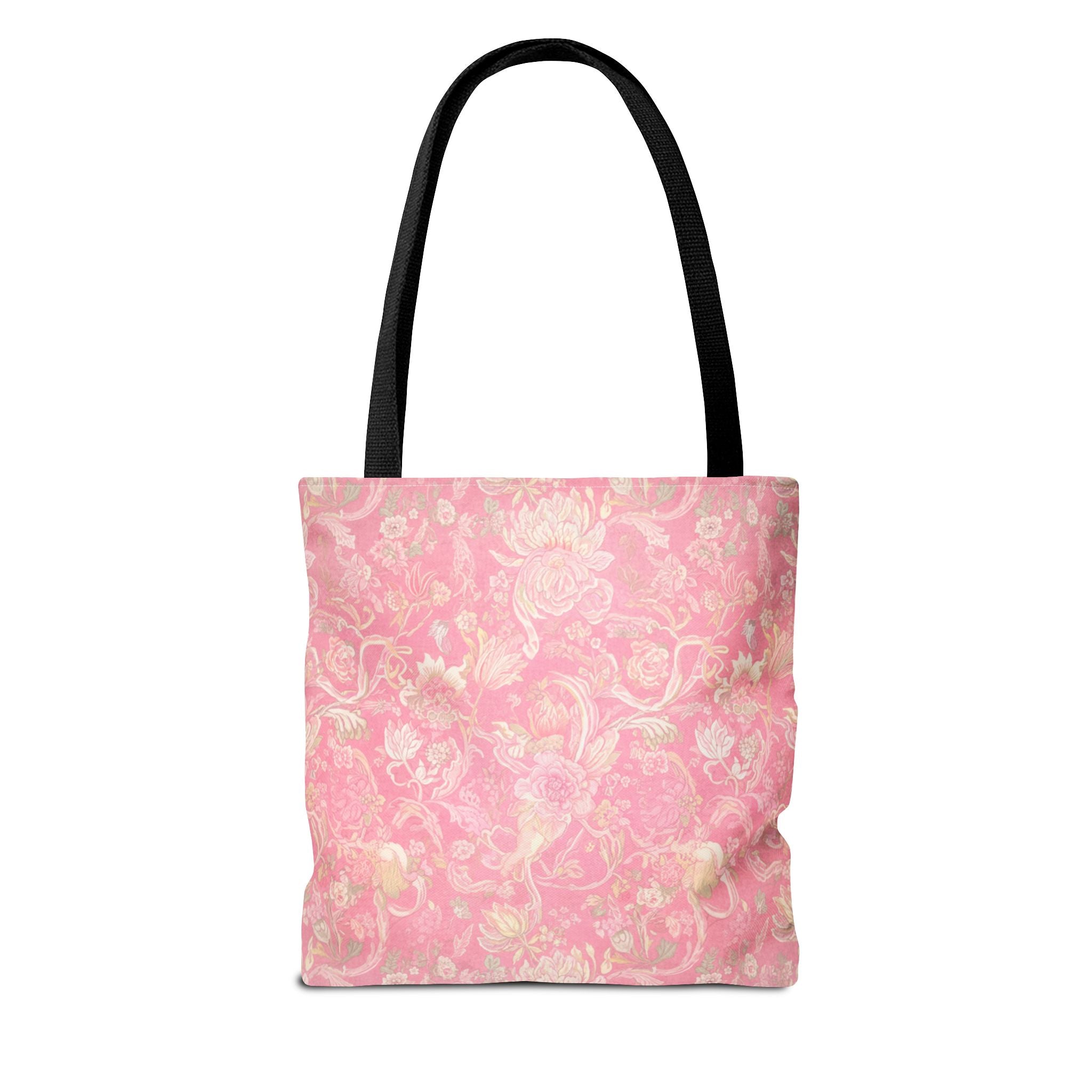 Charming Chaos Pink Tote Bag — "A Little Chaos, A Lot of Charm" All-Over-Print