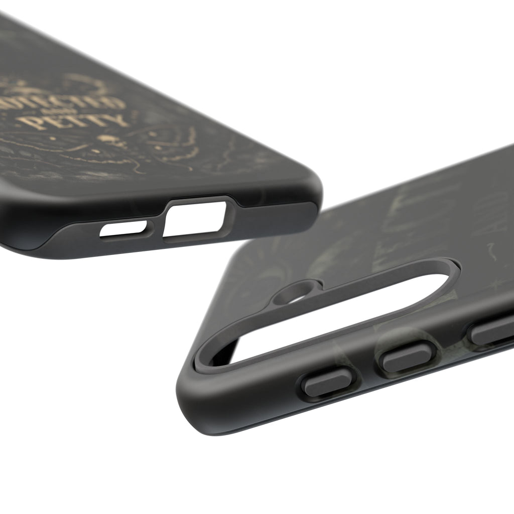 Phone Case — Gothic 'Protected and Petty' Tough Protective Cover