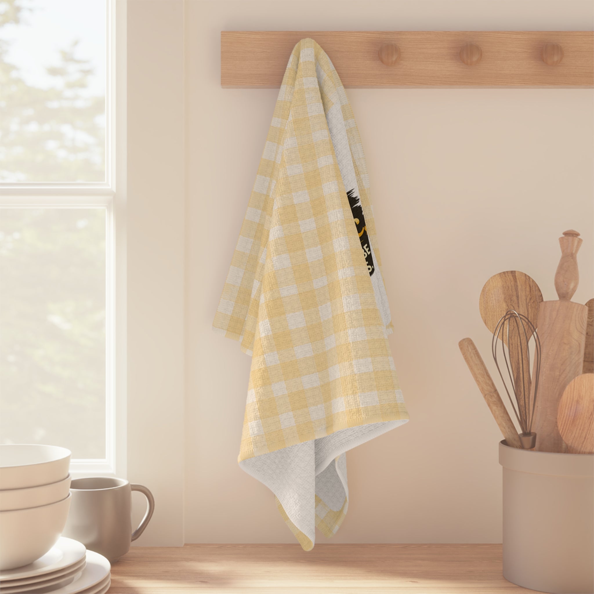 Garlic Lover Tea Towel – "If You Don't Smell Like Garlic We Can't Be Friends" Microfiber Kitchen Towel