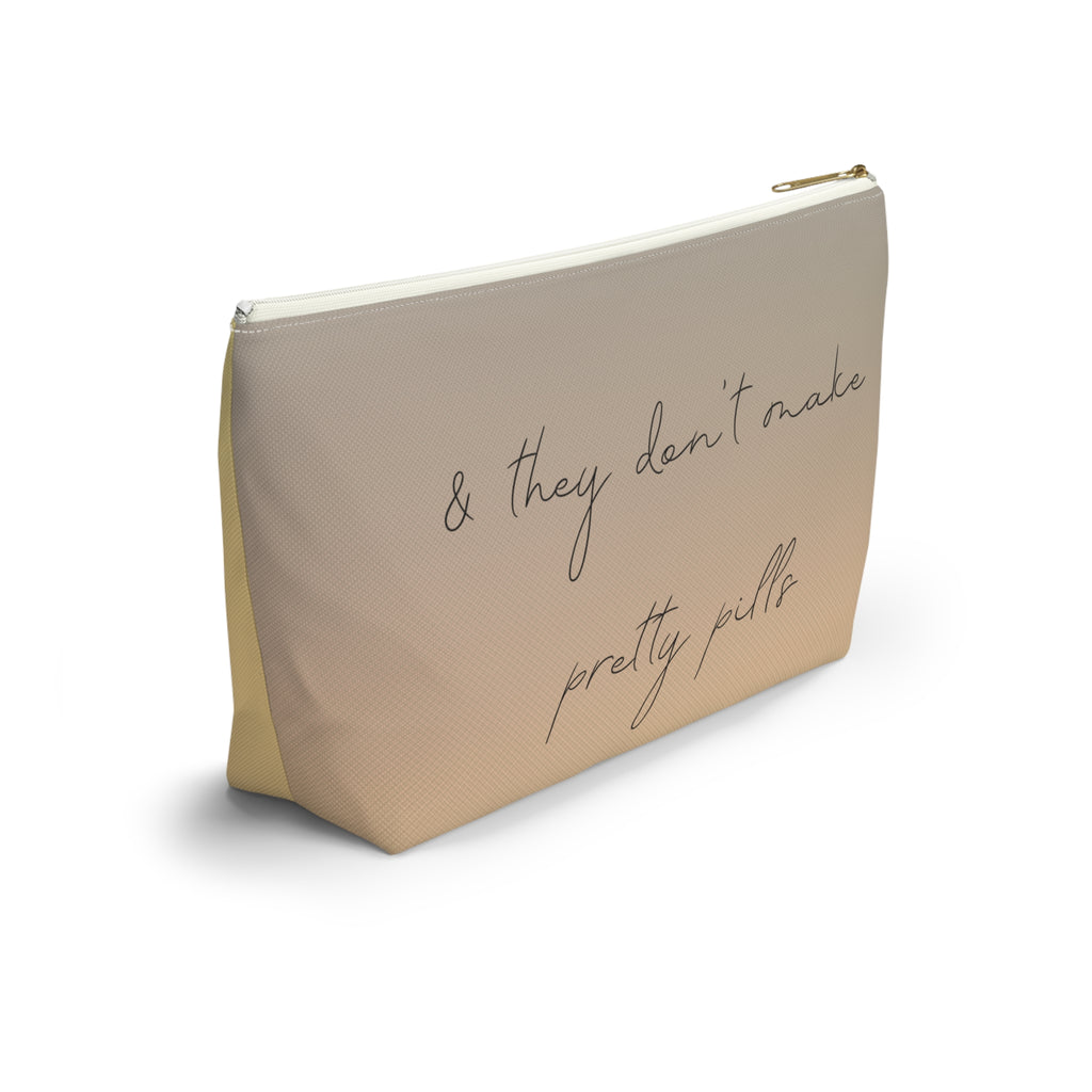 Accessory Pouch — Retro Pinup 'So What If I’m Crazy…You’re Ugly' Cosmetic Bag