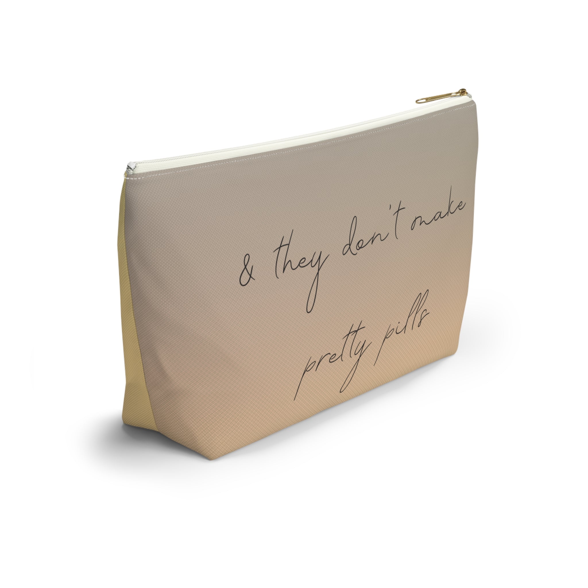 Accessory Pouch — Retro Pinup 'So What If I’m Crazy…You’re Ugly' Cosmetic Bag
