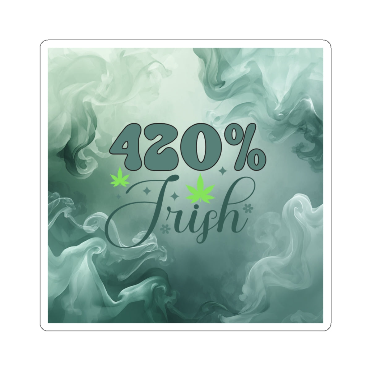 420% Irish Smoke Sticker