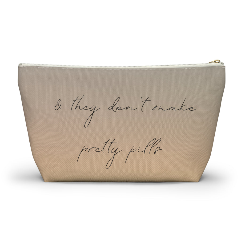 Accessory Pouch — Retro Pinup 'So What If I’m Crazy…You’re Ugly' Cosmetic Bag