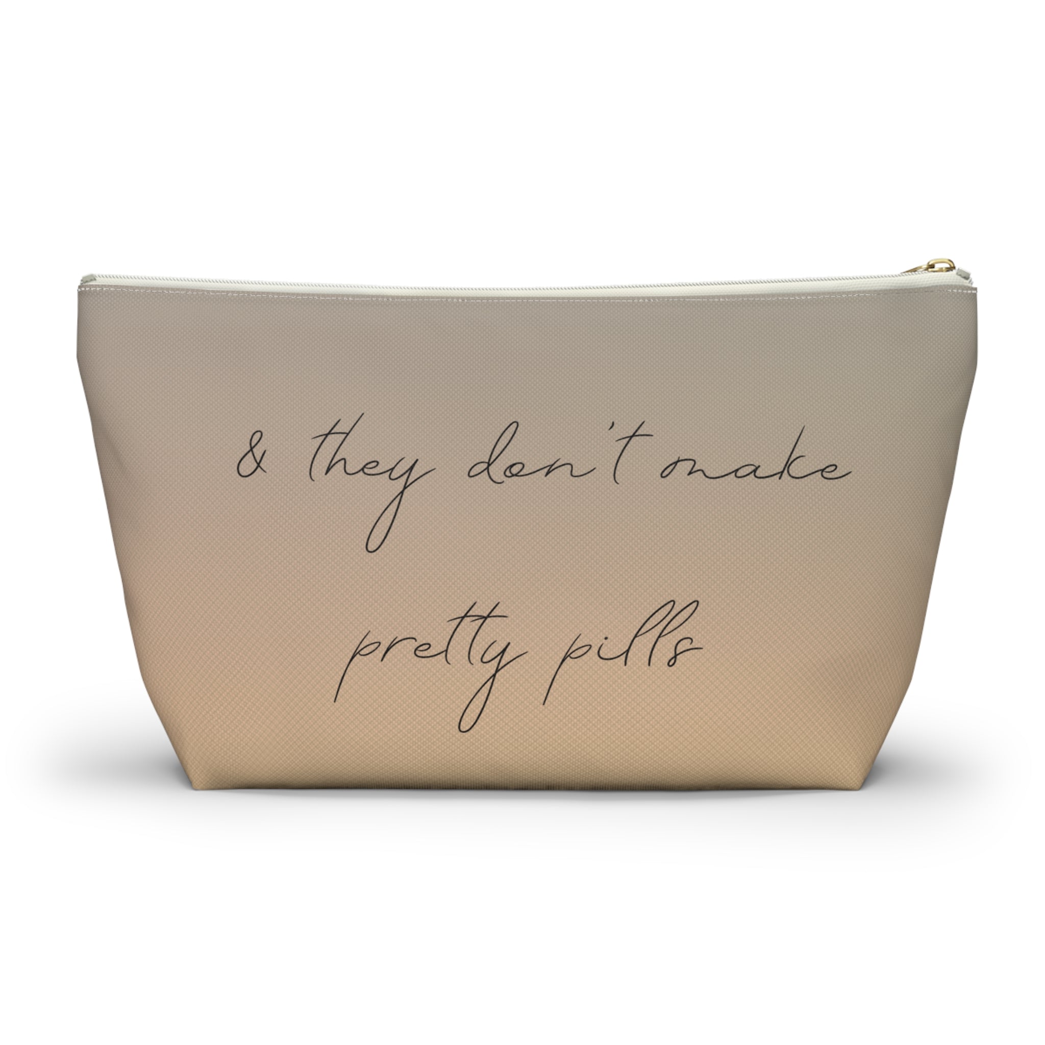 Accessory Pouch — Retro Pinup 'So What If I’m Crazy…You’re Ugly' Cosmetic Bag