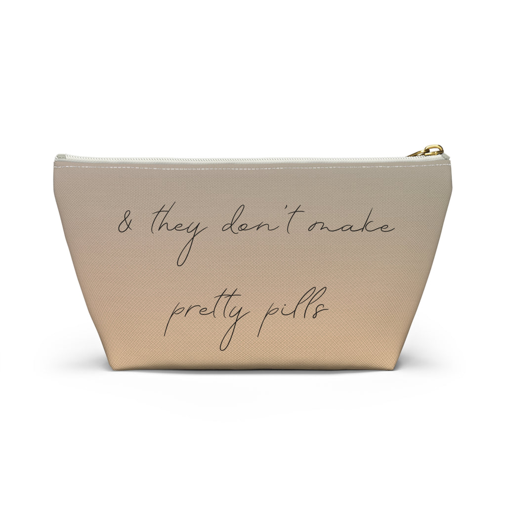 Accessory Pouch — Retro Pinup 'So What If I’m Crazy…You’re Ugly' Cosmetic Bag