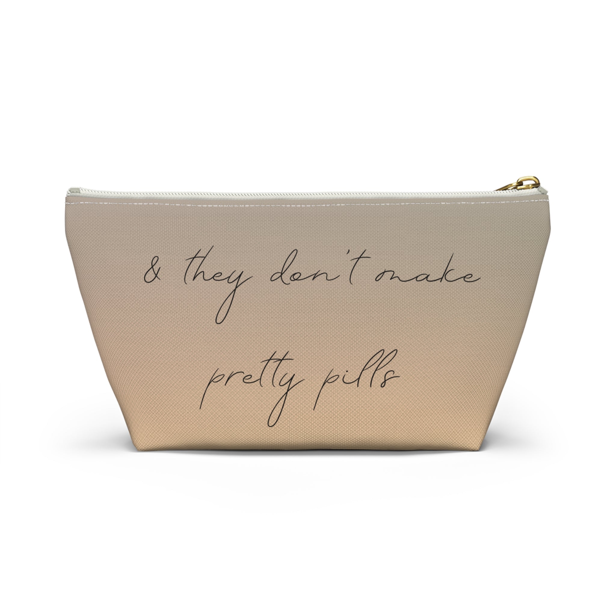 Accessory Pouch — Retro Pinup 'So What If I’m Crazy…You’re Ugly' Cosmetic Bag