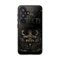 Phone Case — Gothic 'Protected and Petty' Tough Protective Cover