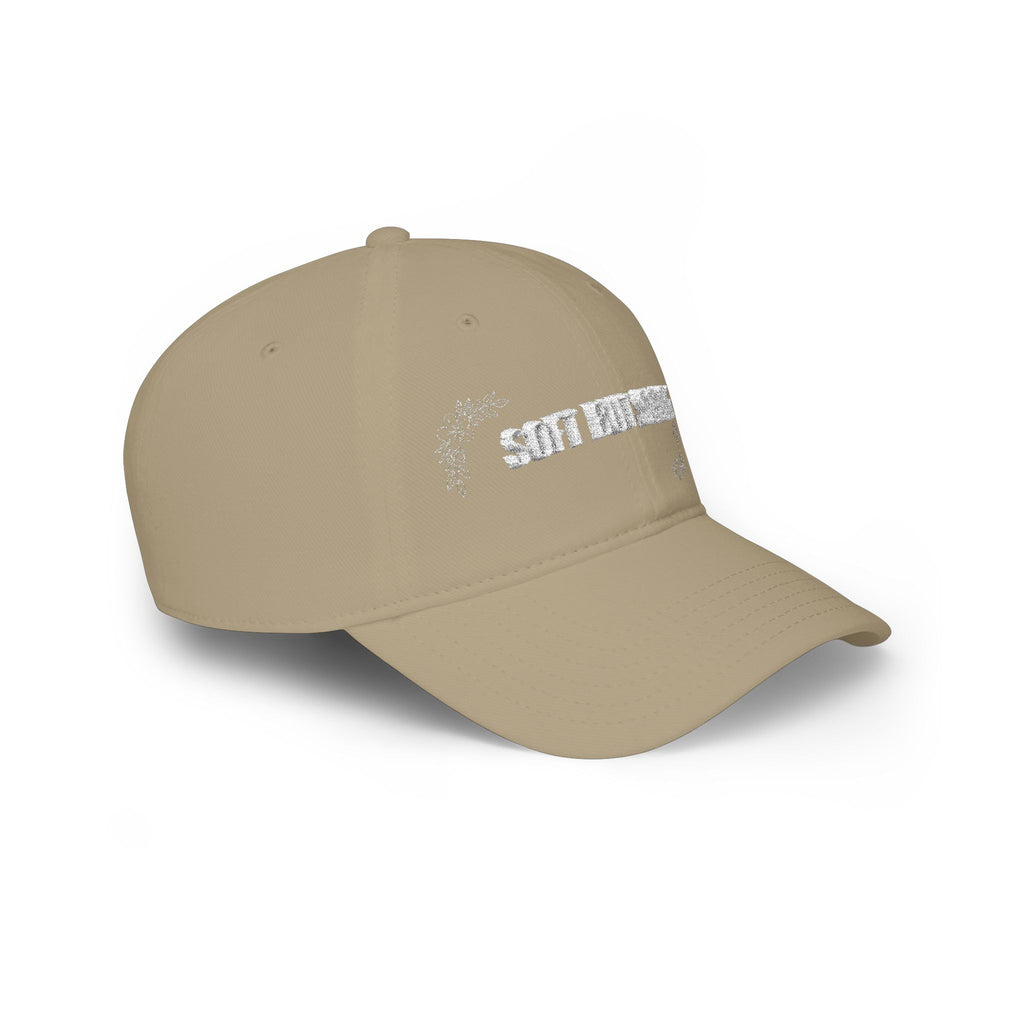 Soft But Spicy Embroidered Baseball Cap — Low Profile Summer Hat