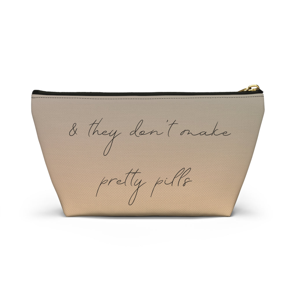 Accessory Pouch — Retro Pinup 'So What If I’m Crazy…You’re Ugly' Cosmetic Bag