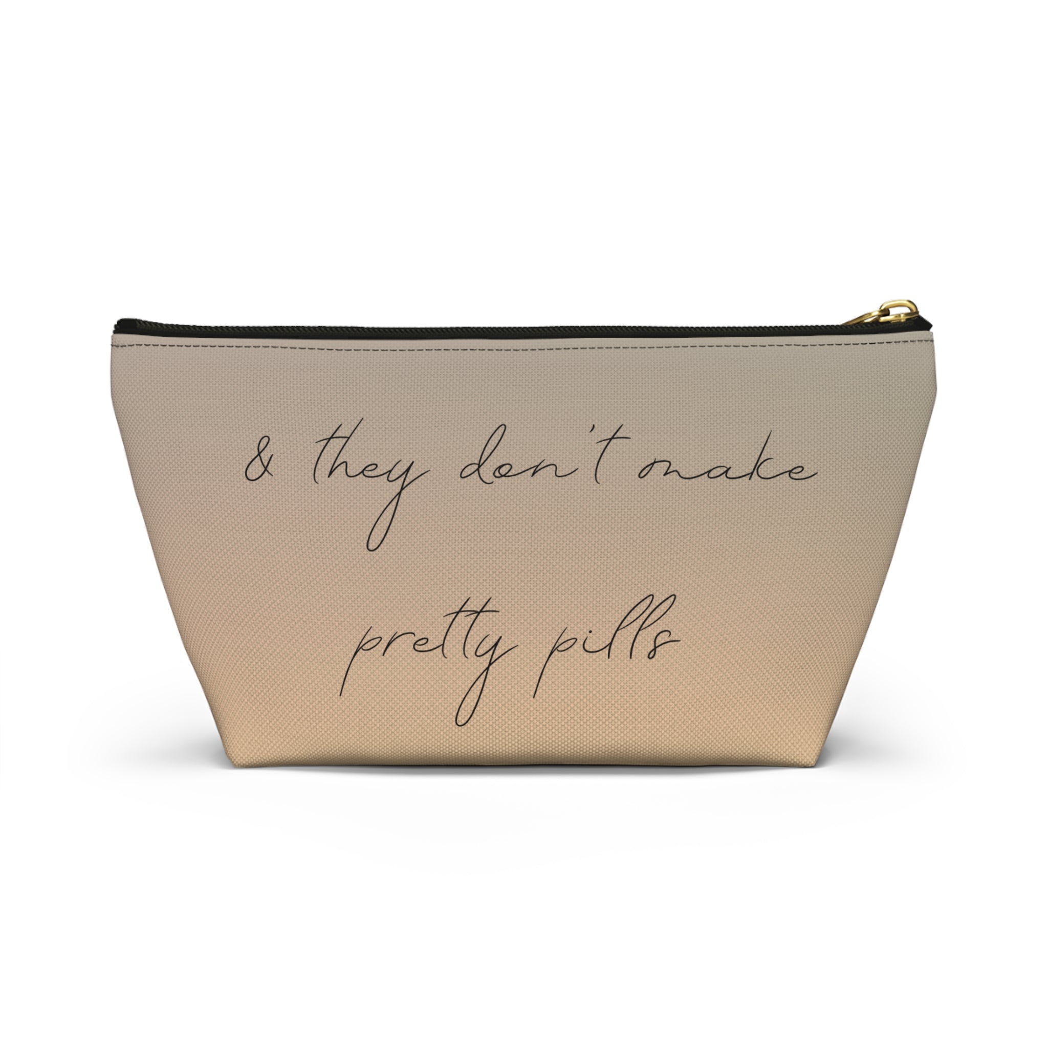 Accessory Pouch — Retro Pinup 'So What If I’m Crazy…You’re Ugly' Cosmetic Bag