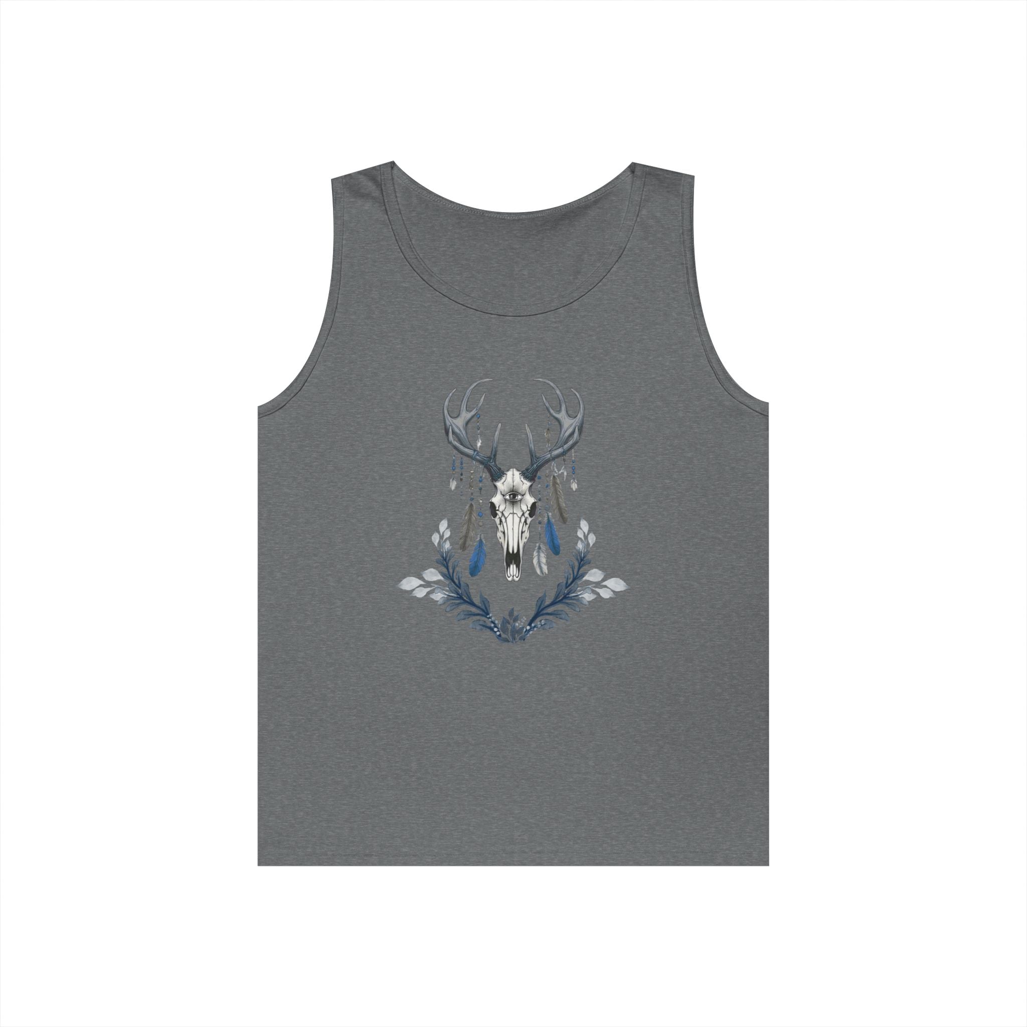 Deer Skull Boho Tank