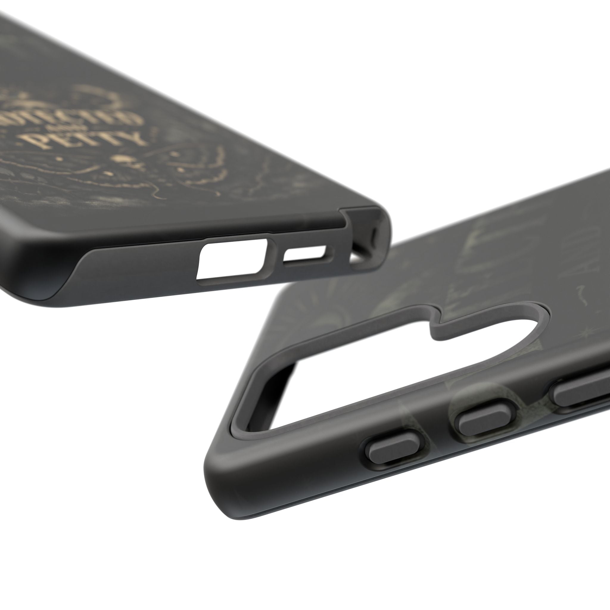 Phone Case — Gothic 'Protected and Petty' Tough Protective Cover
