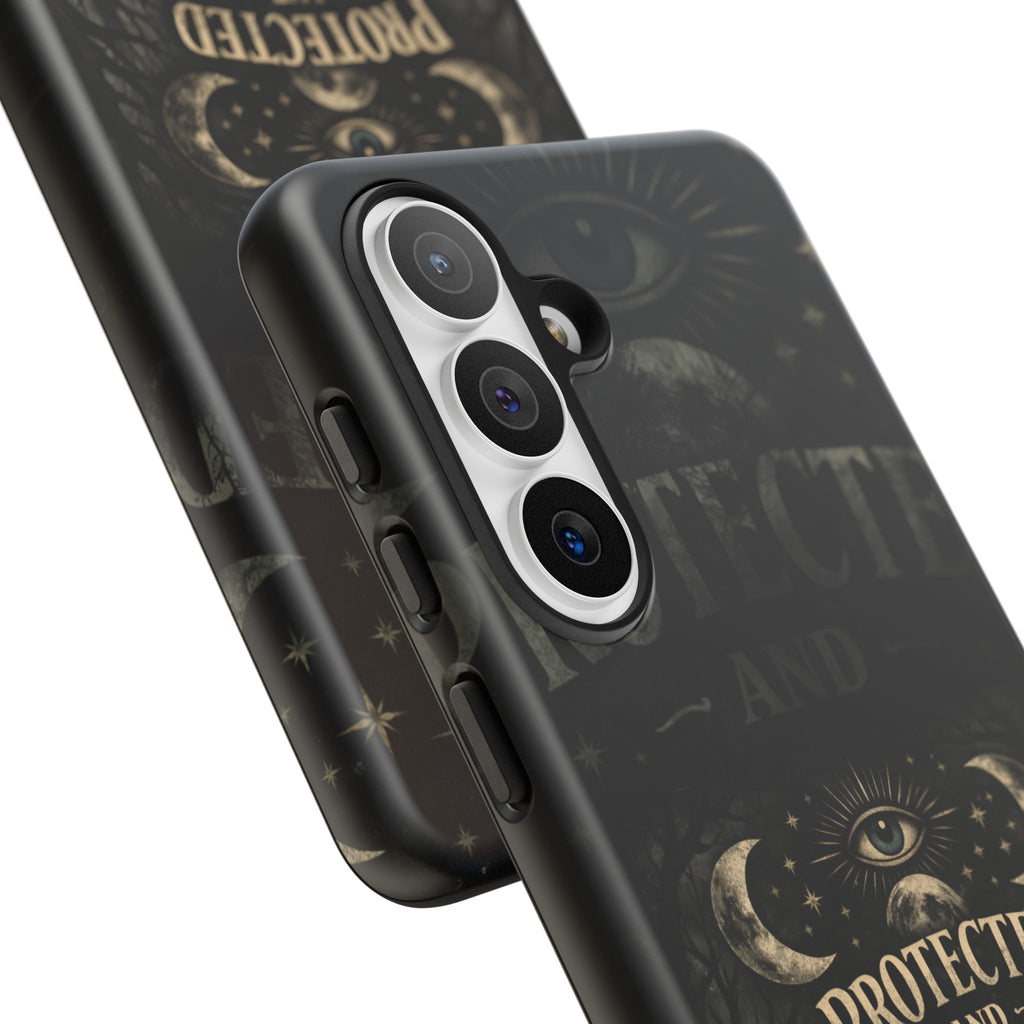 Phone Case — Gothic 'Protected and Petty' Tough Protective Cover