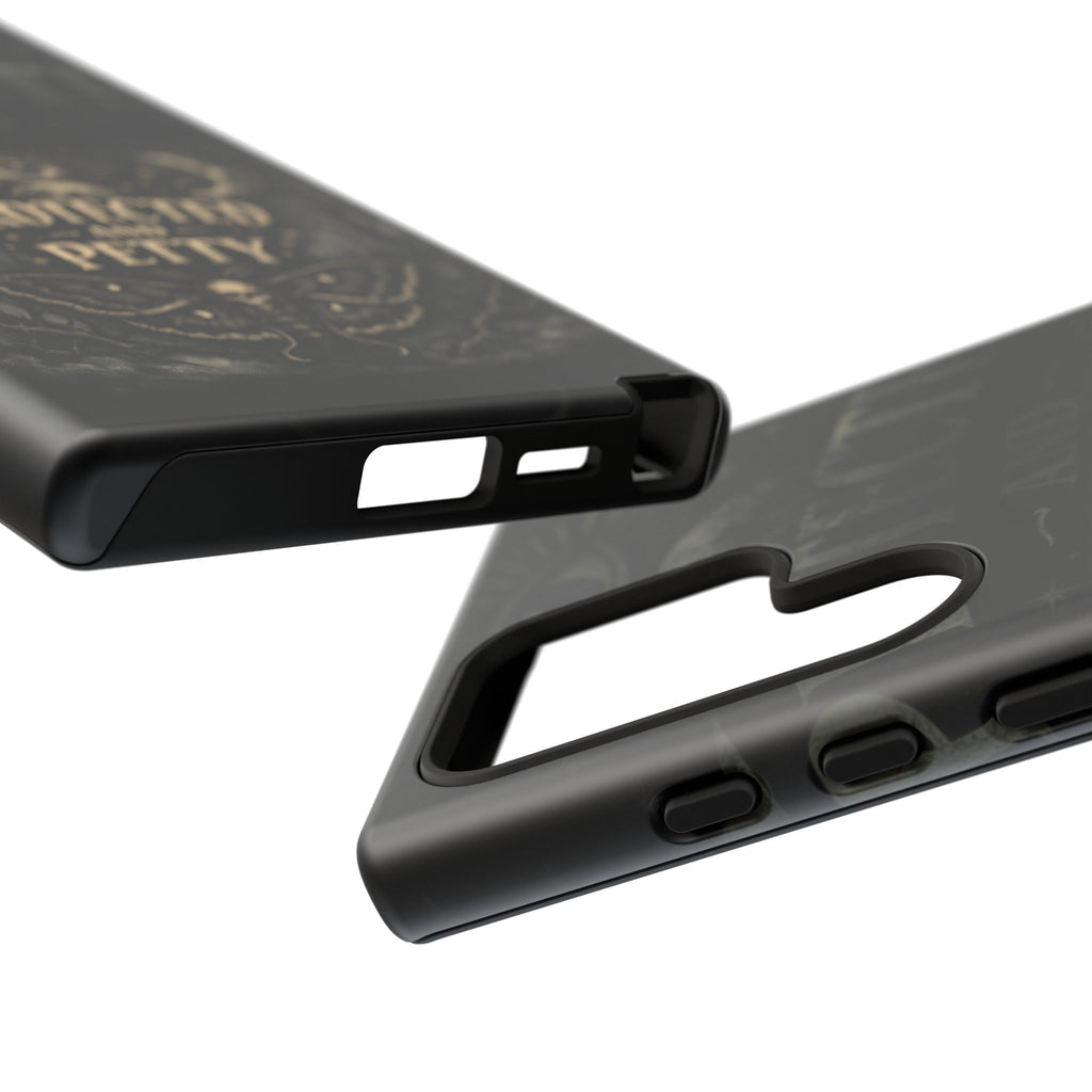 Phone Case — Gothic 'Protected and Petty' Tough Protective Cover