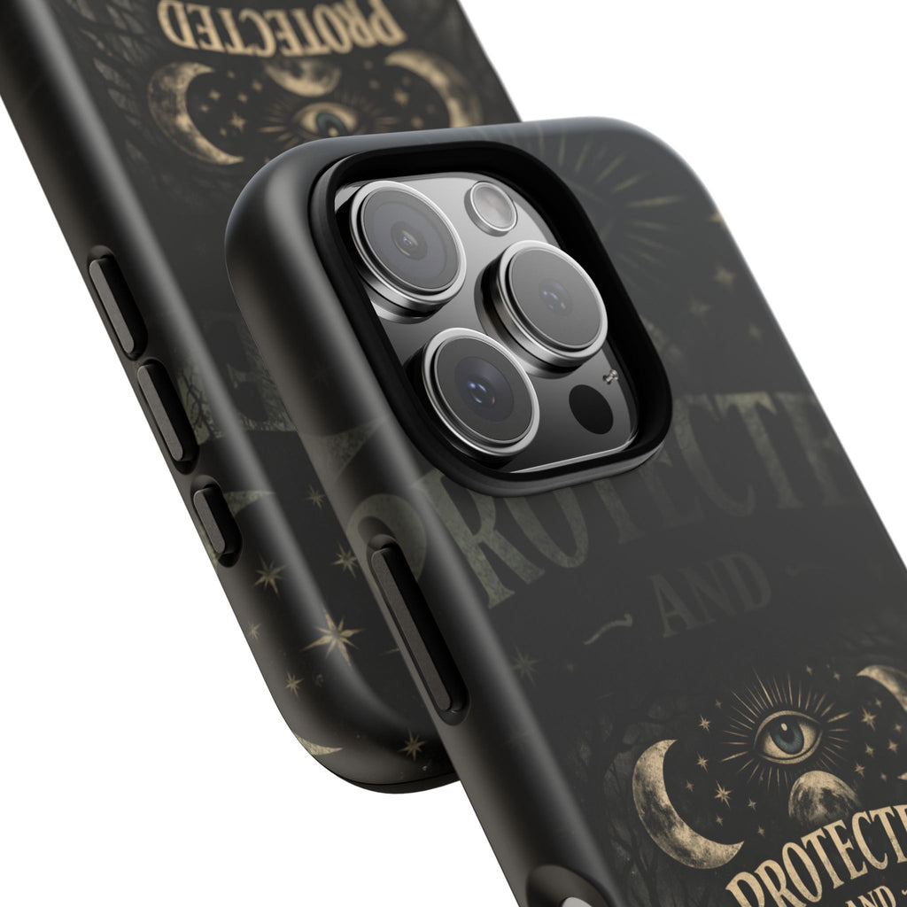 Phone Case — Gothic 'Protected and Petty' Tough Protective Cover