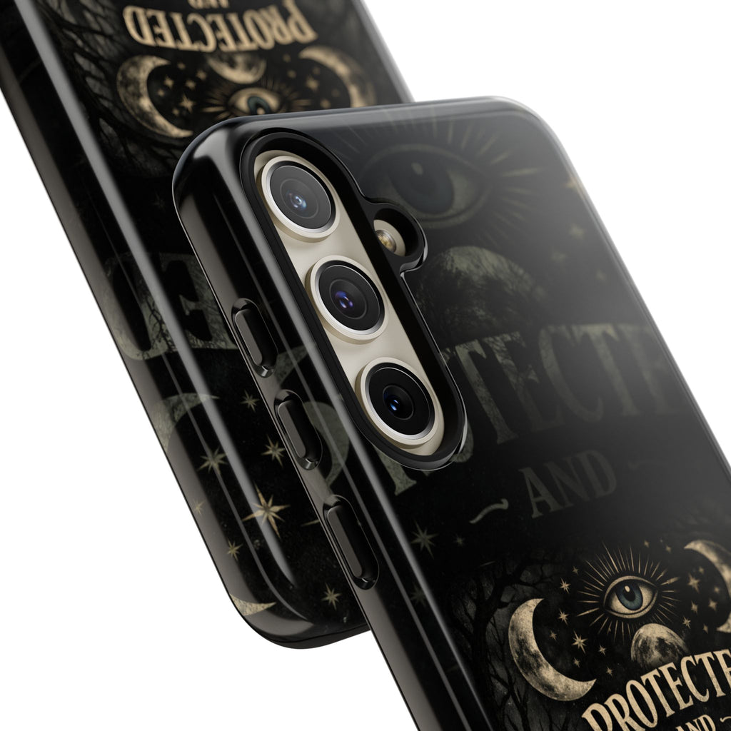Phone Case — Gothic 'Protected and Petty' Tough Protective Cover