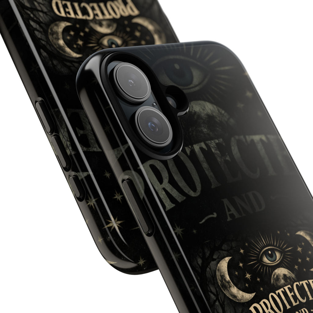 Phone Case — Gothic 'Protected and Petty' Tough Protective Cover