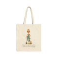 Sassy Cotton Canvas Tote Bag — "I Prefer to Spend My Time with Hoes and Dirt Bags"