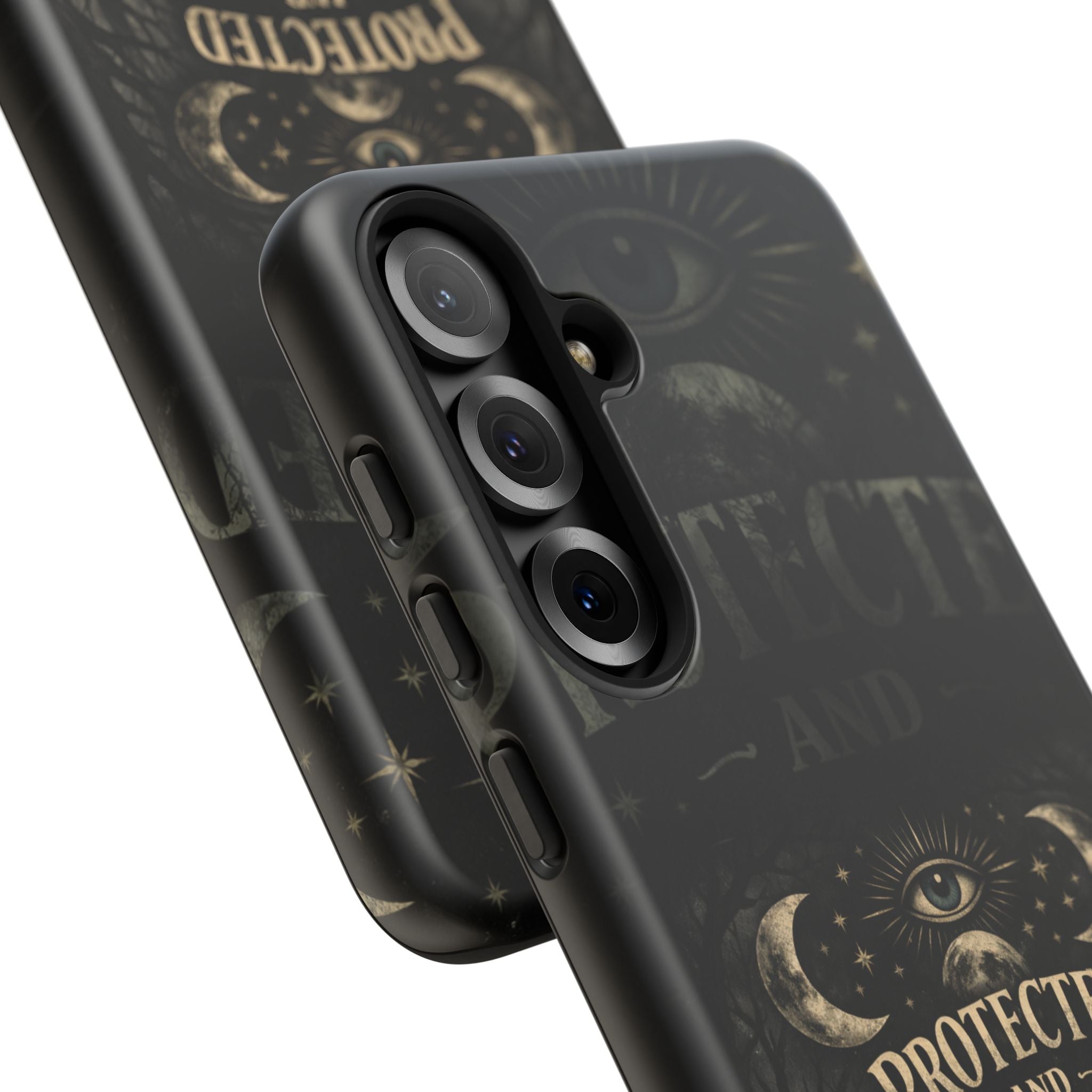 Phone Case — Gothic 'Protected and Petty' Tough Protective Cover