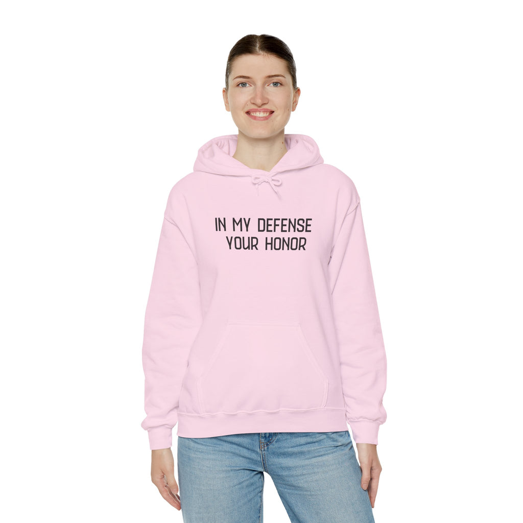 Hoodie — "In My Defense Your Honor" Off‑Road ATV Hoodie
