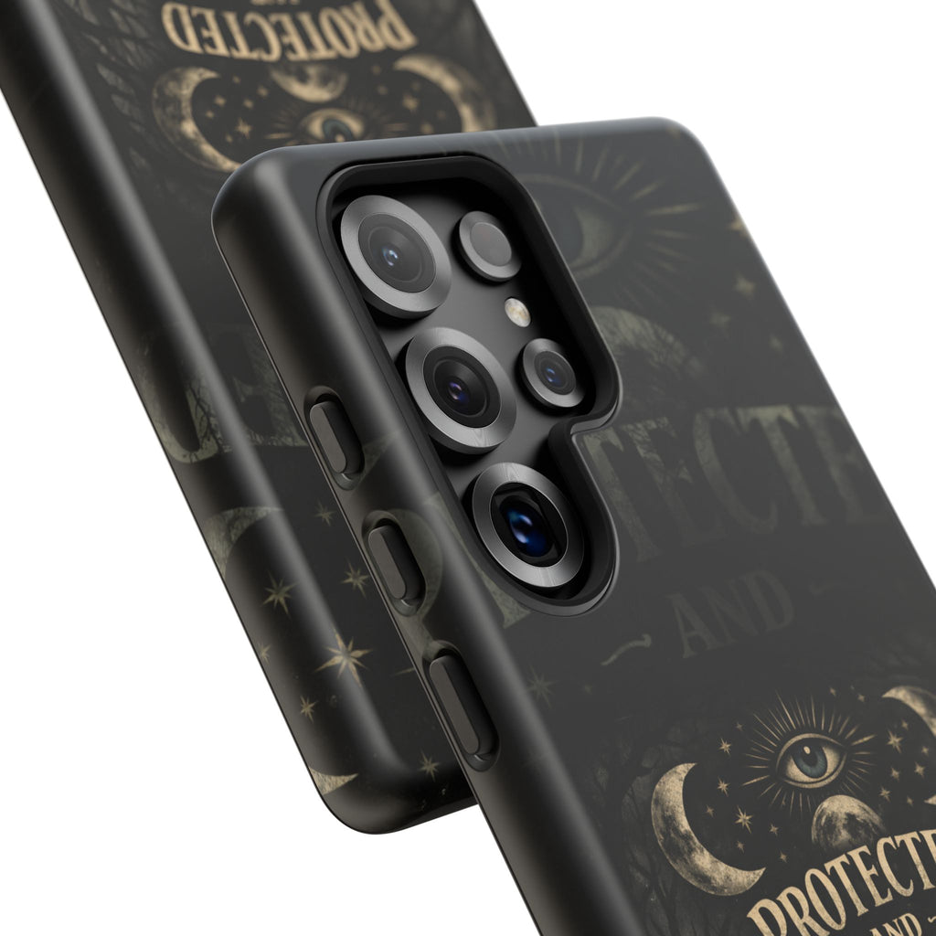 Phone Case — Gothic 'Protected and Petty' Tough Protective Cover