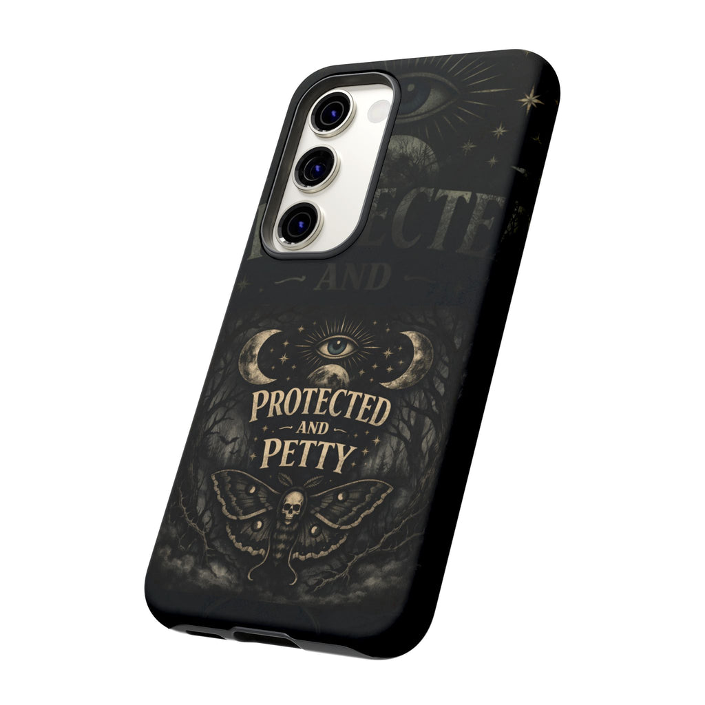 Phone Case — Gothic 'Protected and Petty' Tough Protective Cover