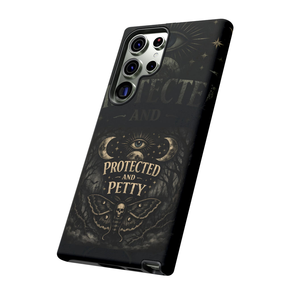 Phone Case — Gothic 'Protected and Petty' Tough Protective Cover