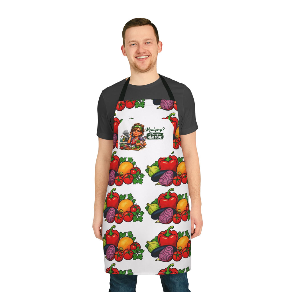 Sassy Chef Apron – "Meal Prep, I Can Barely Meal Cope"