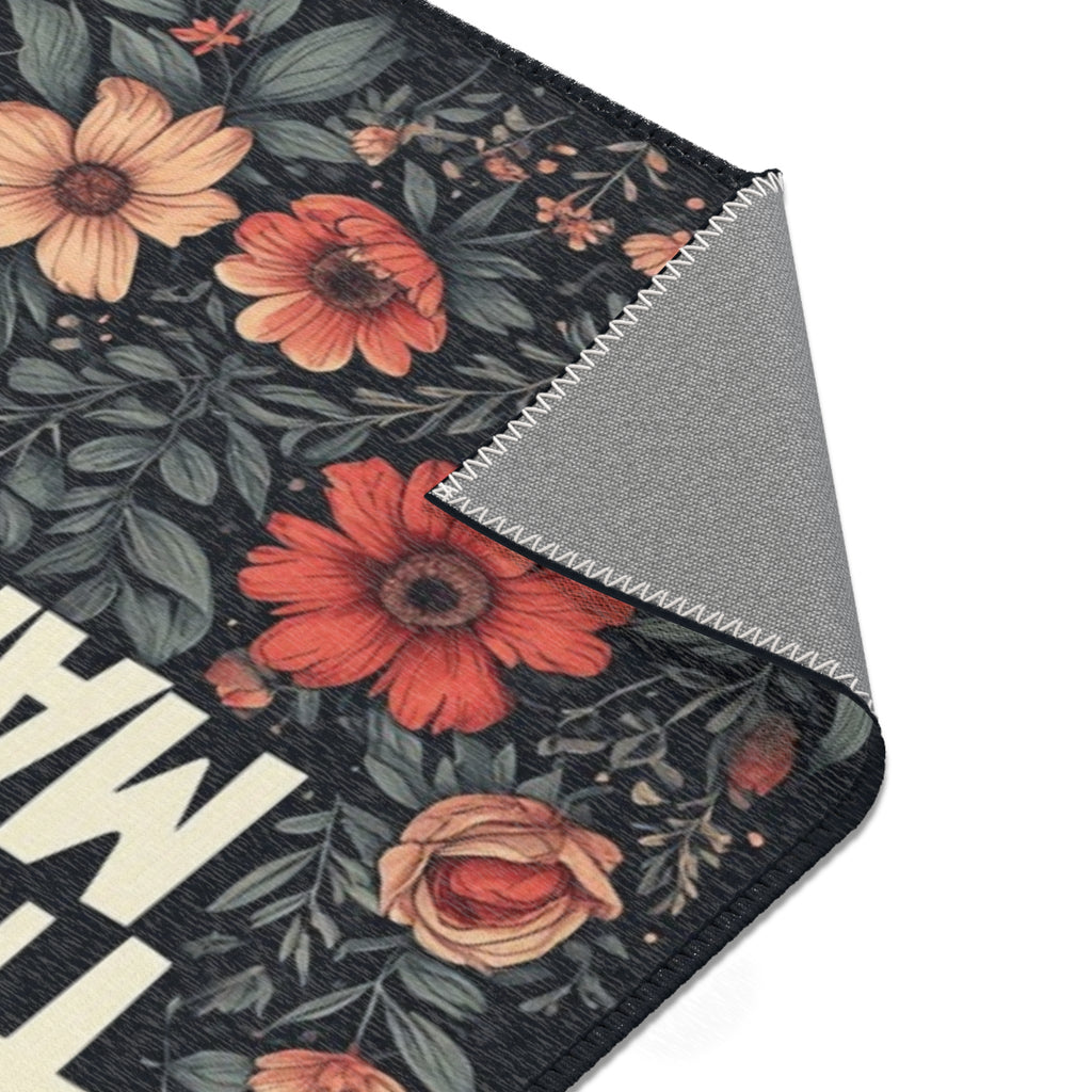 Trouble Maker Floral Area Rug