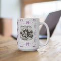 Ceramic Mug — "Floating Through the Fog Gracefully" Inspirational Quote